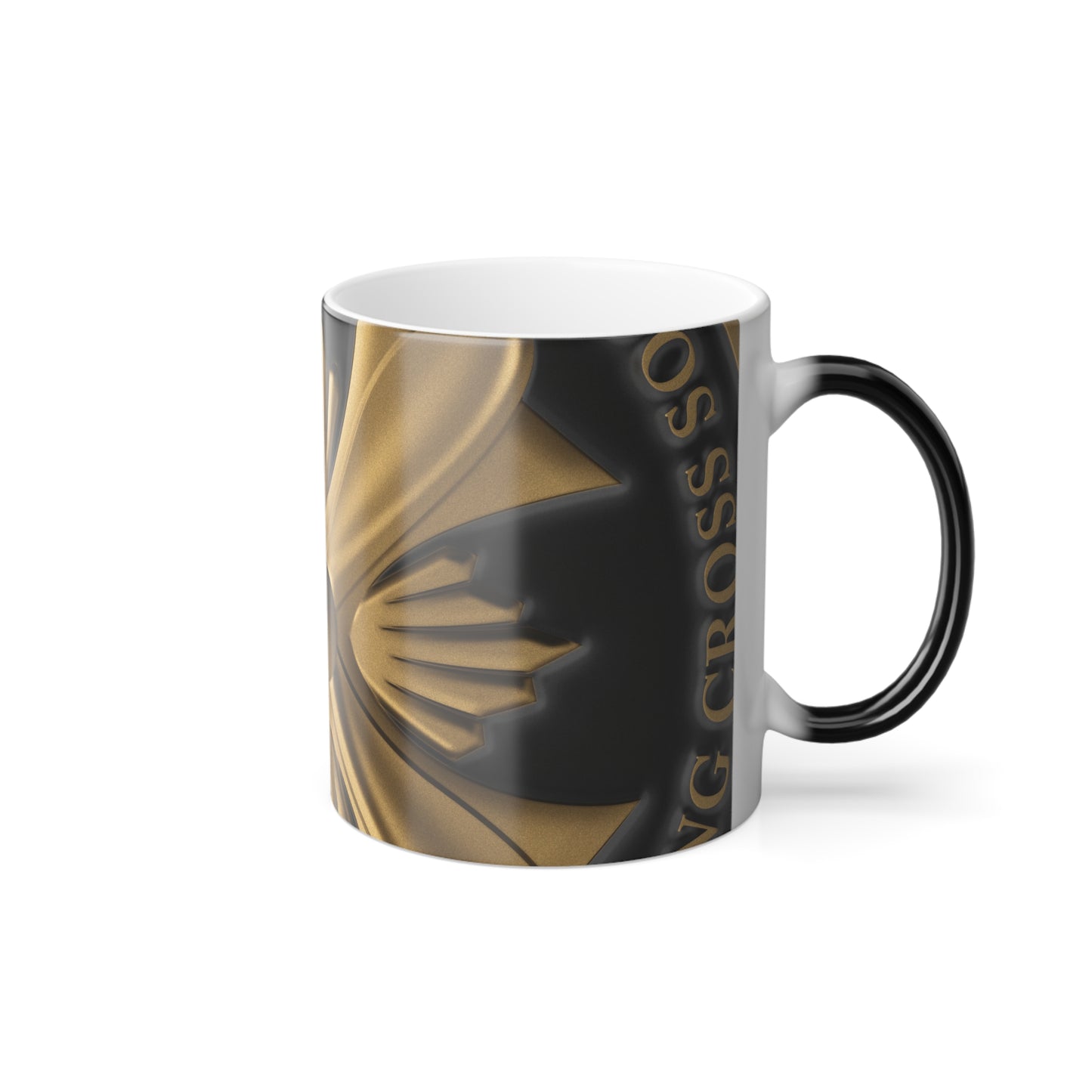 Coffee Mug - DFC Society Challenge Coin Wrap Color Morphing Mug, 11oz