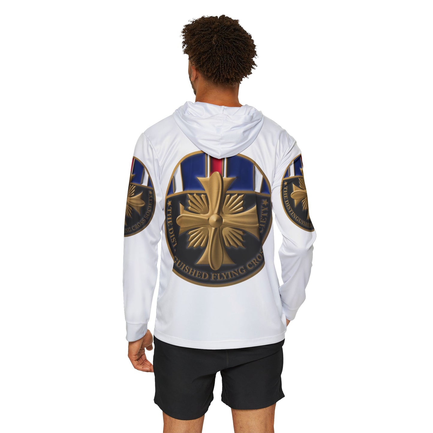 Hoodie - Men's Sports Warmup Hoodie, DFC Society Challenge Coin