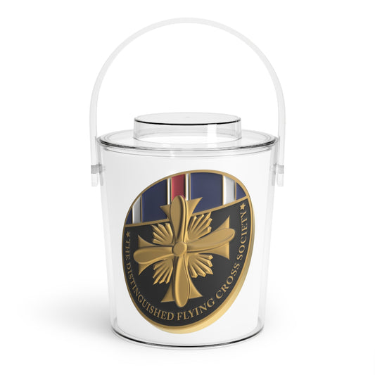 DFC Society Challenge Coin Ice Bucket with Tongs