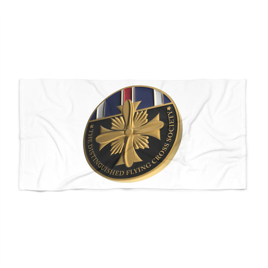 DFC Society Challenge Coin Beach Towel