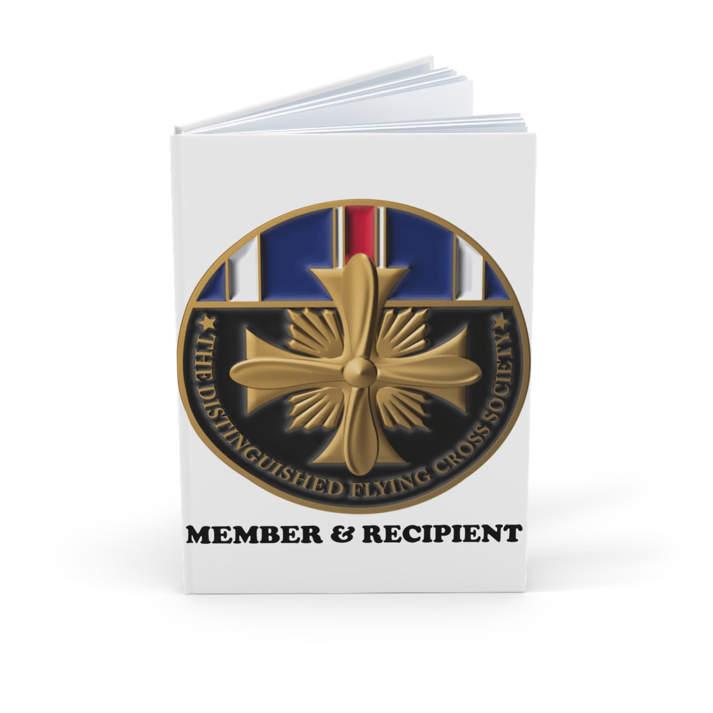 Journal - DFC Society Challenge Coin Member & Recipient Hardcover Journal (A5)