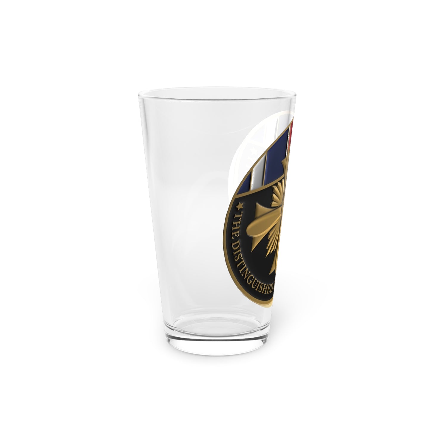 DFC Society Challenge Coin Pint Glass, 16oz