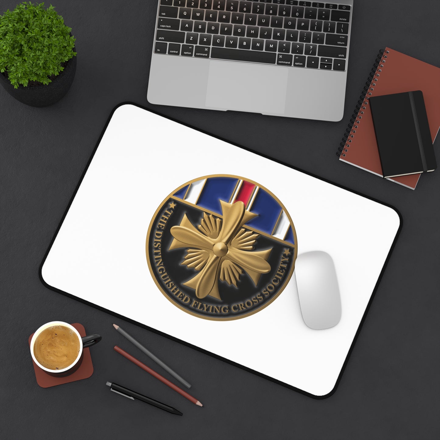 Desk Mat - DFC Society Challenge Coin