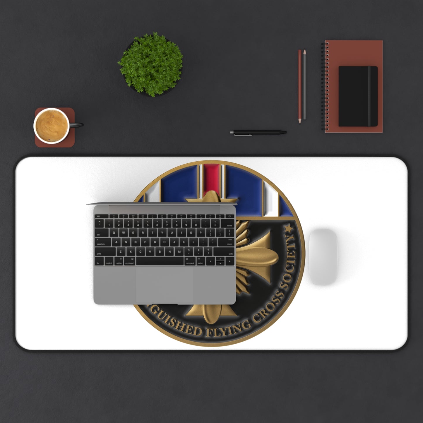 Desk Mat - DFC Society Challenge Coin