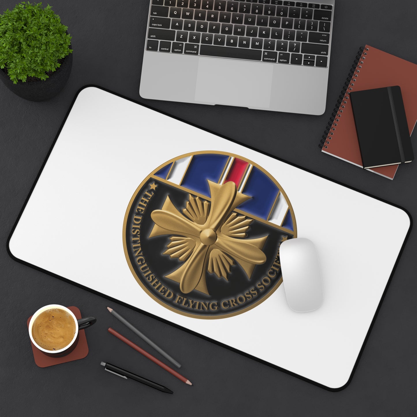 Desk Mat - DFC Society Challenge Coin