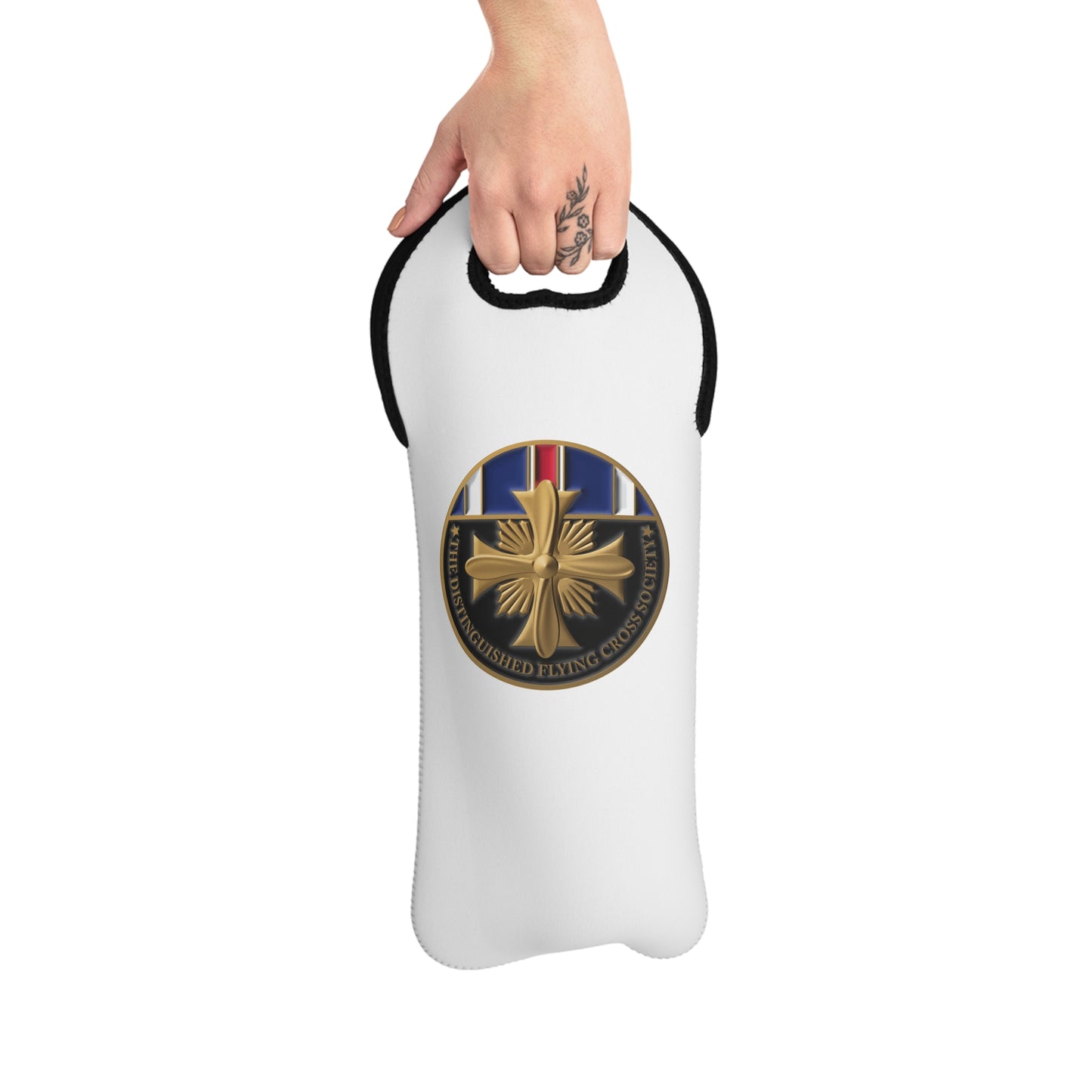 Wine Tote Bag - DFC Society Challenge Coin