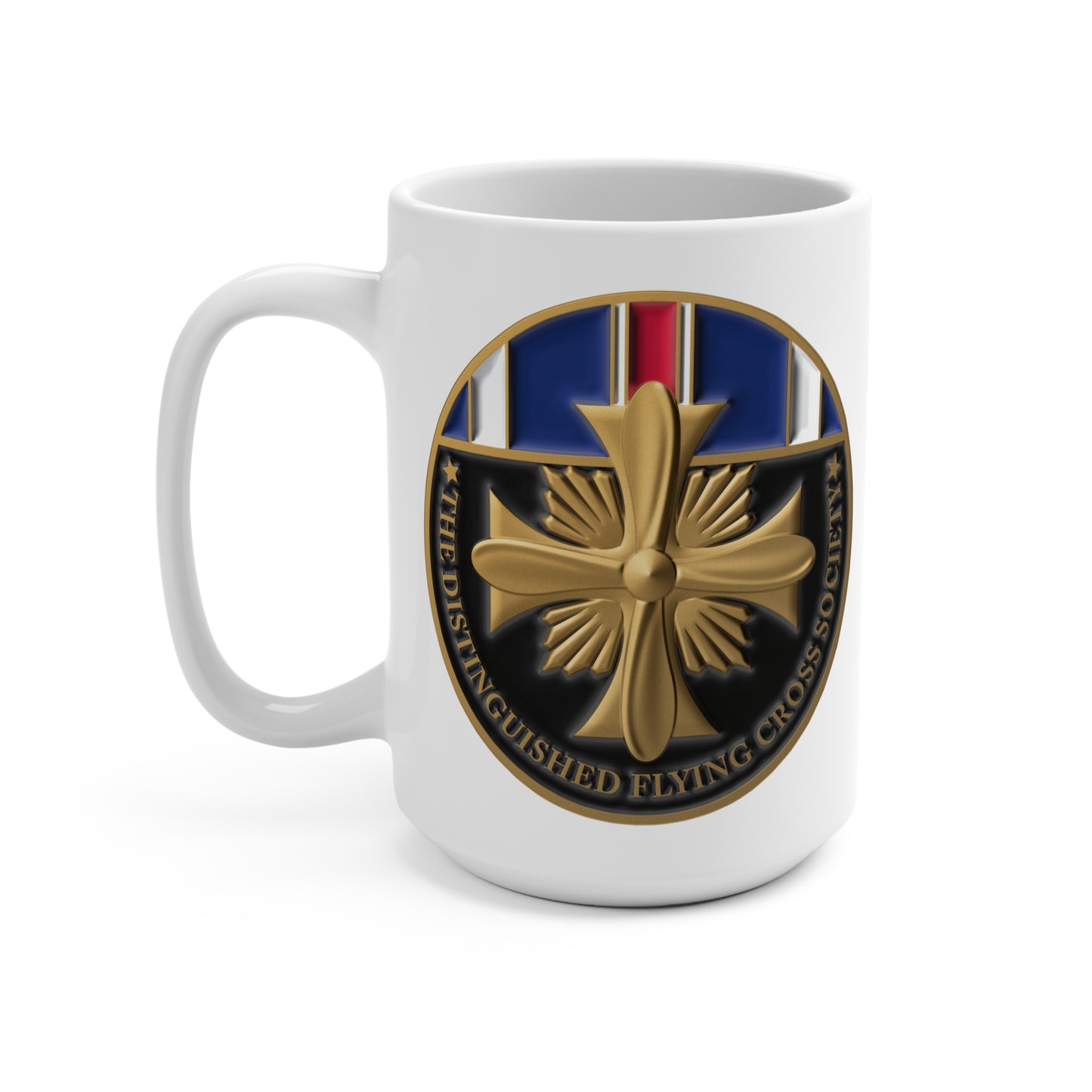 Coffee Mug - DFC Society Challenge Coin Mug 15oz