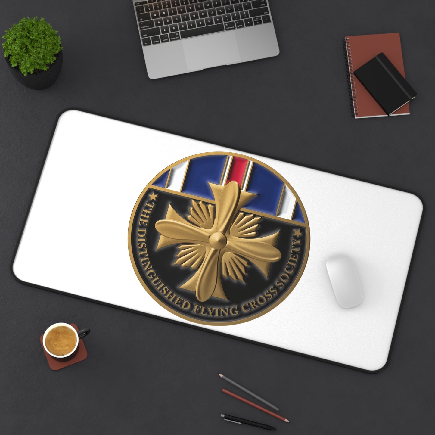 Desk Mat - DFC Society Challenge Coin