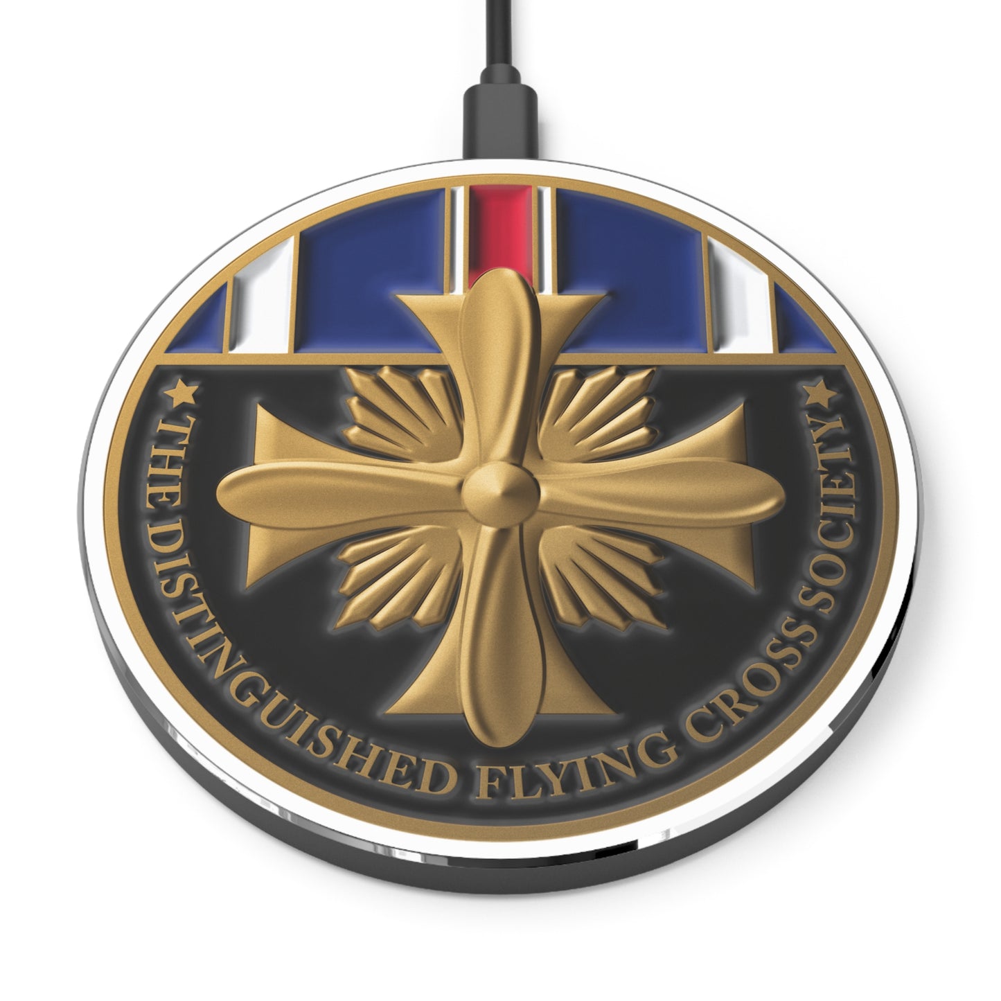 Wireless Charger - DFC Society Challenge Coin